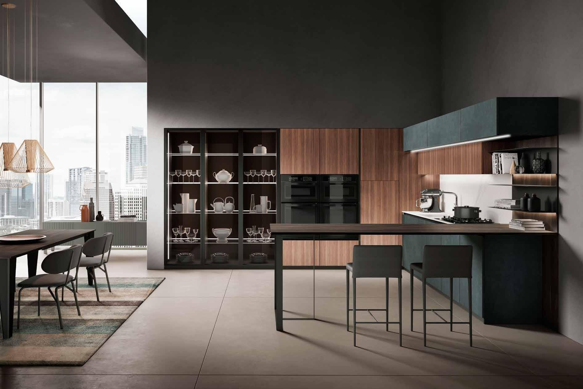 Solid oak interior fittings, Punto collection